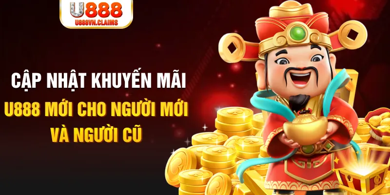 Cập nhật khuyến mãi U888 mới cho người mới và người cũ