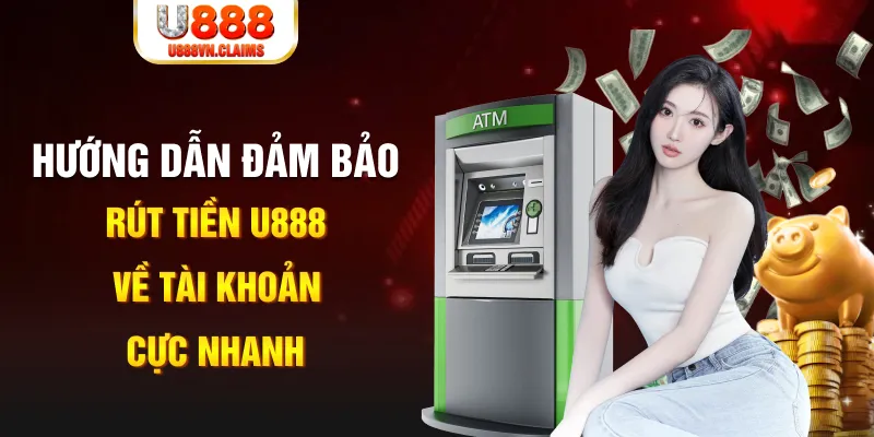 Hướng dẫn đảm bảo rút tiền U888 về tài khoản cực nhanh