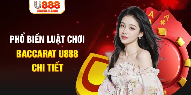 Phổ biến luật chơi Baccarat U888 chi tiết