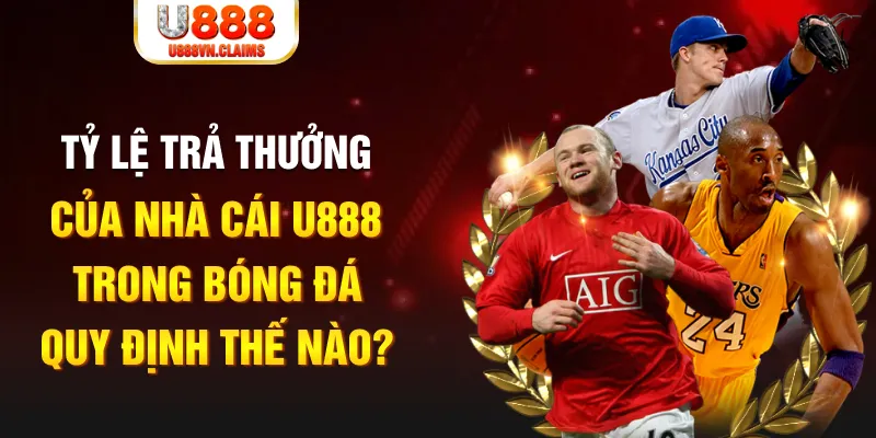 Tỷ lệ trả thưởng của nhà cái U888 trong bóng đá quy định thế nào?